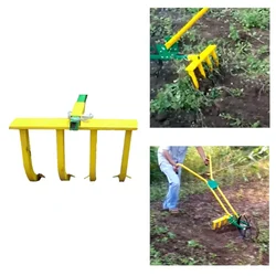 4 Teeth Tine Attachment for Manual Wheel Hoe